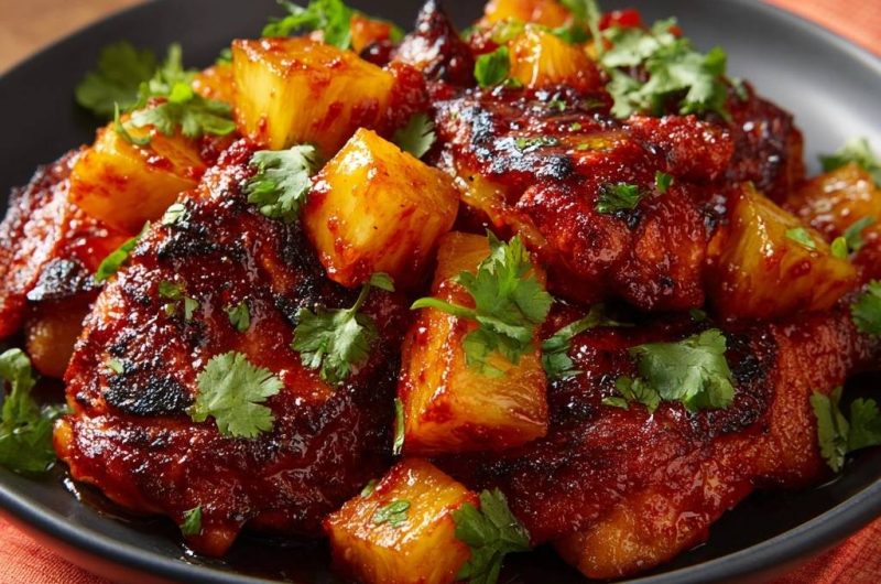 Pineapple Chicken Thighs