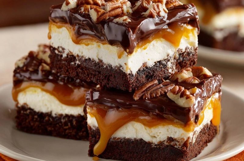 Cheesecake Brownies