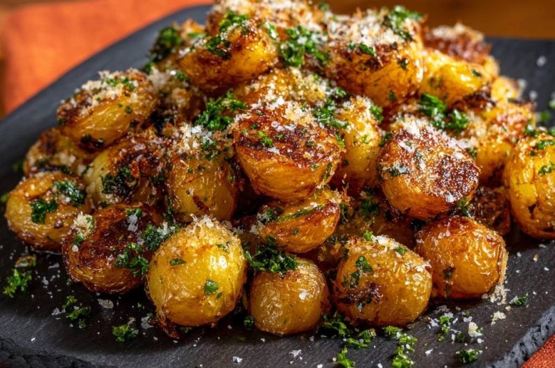 Parmesan Baby Potatoes