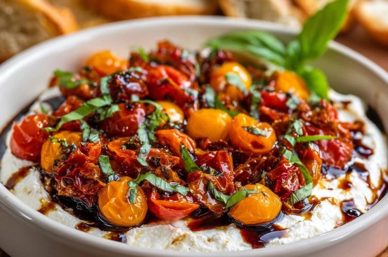 Whipped Feta Tomato Dip