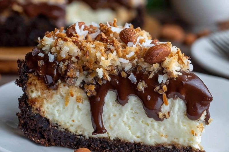 Almond Joy Cheesecake