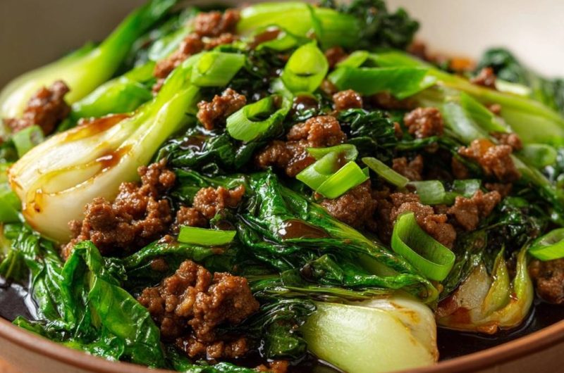 Beef Bok Choy Stir-Fry