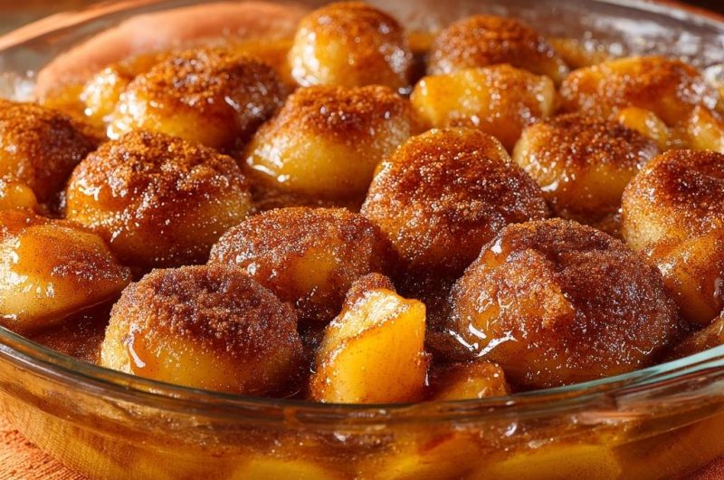 Peach Dumplings