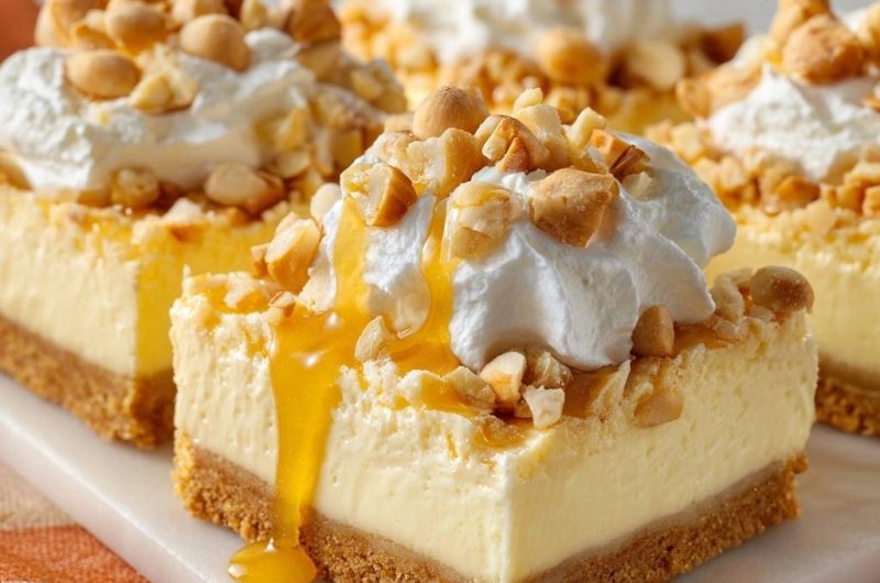 Caramel Peanut Cheesecake