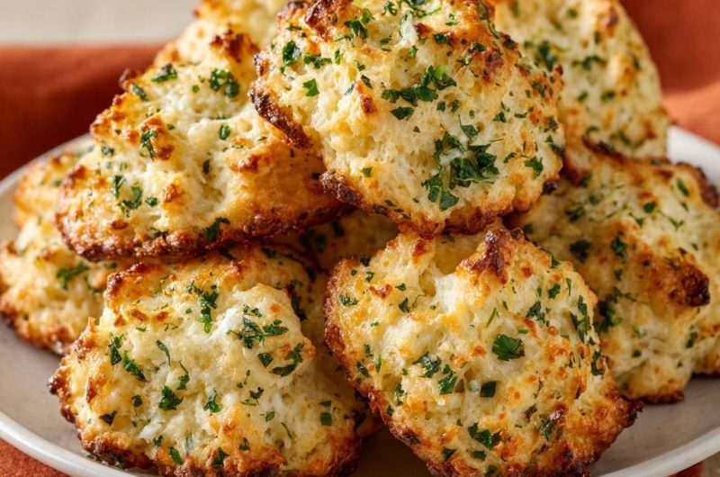 Cheesy Parsley Biscuits