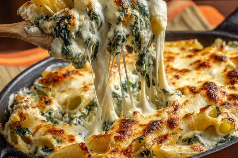 Spinach Rigatoni