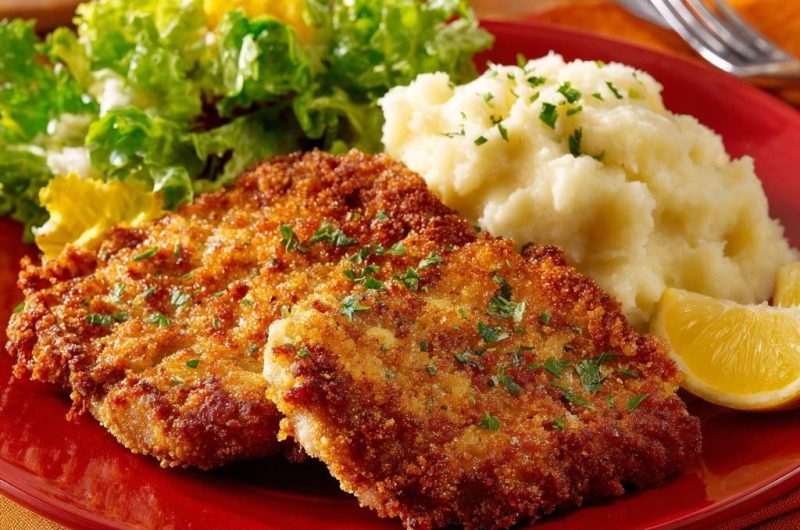 Crispy Chicken Schnitzel