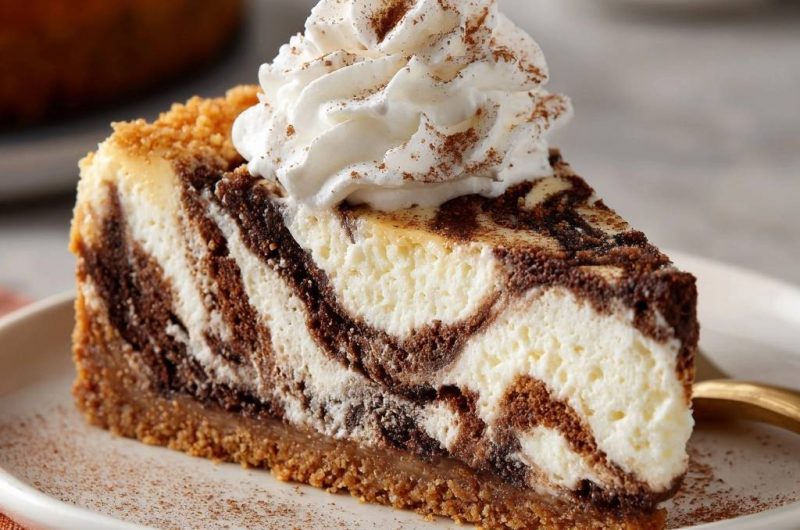 Chocolate Swirl Cheesecake