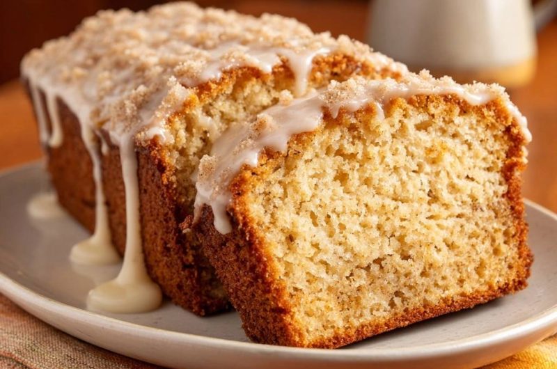 Cinnamon Crumb Loaf Cake