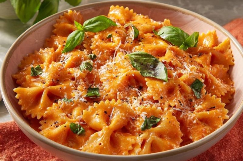 Creamy Tomato Basil Farfalle