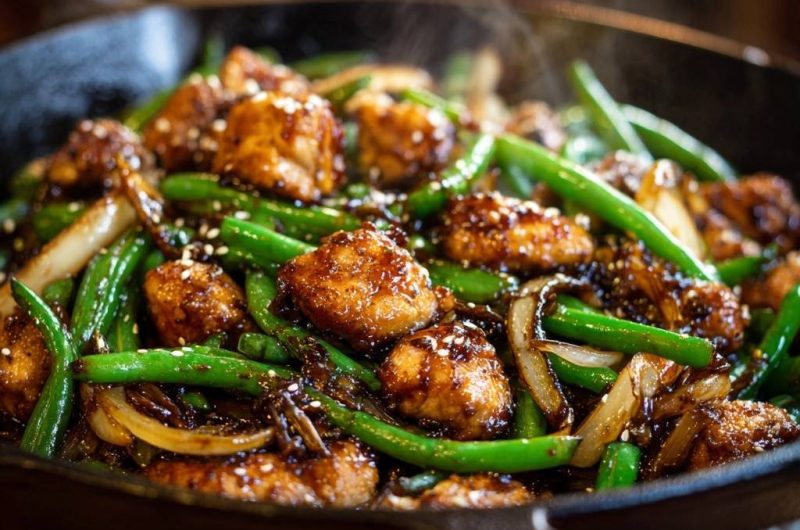 Chicken Green Bean Stir-Fry