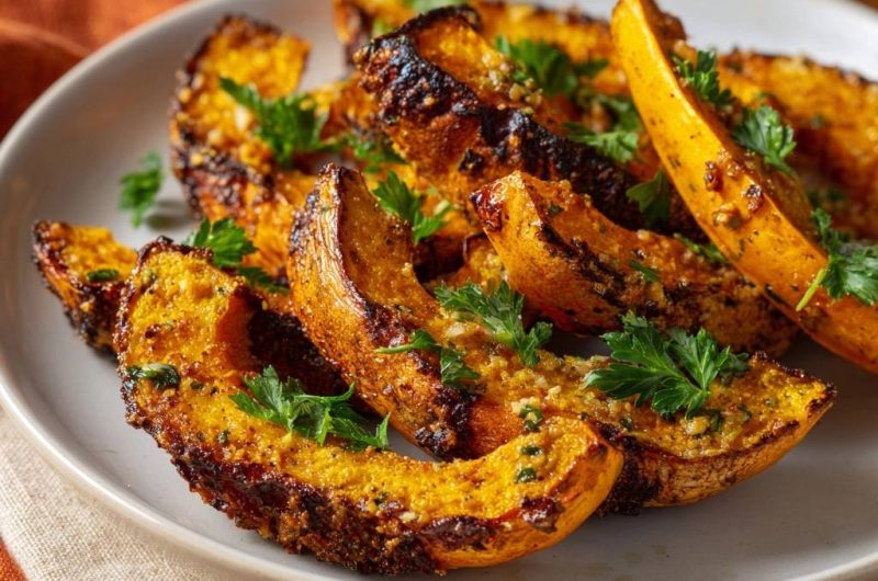 Roasted Squash Wedges