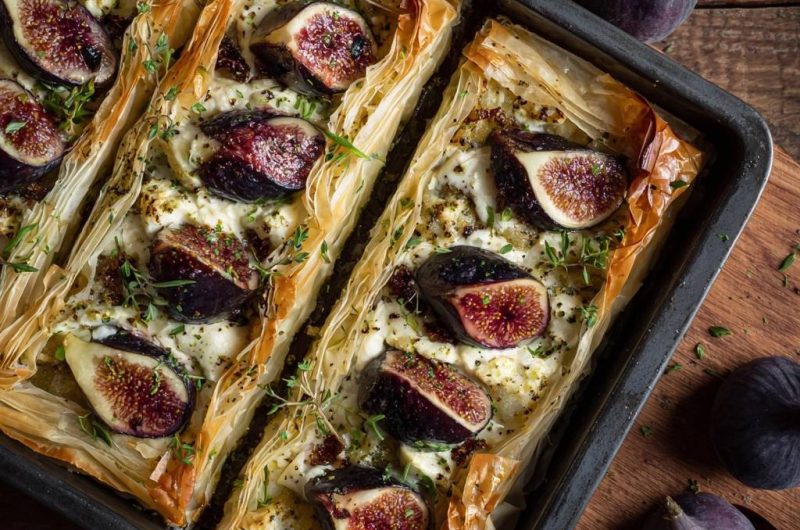 Fig and Goat Cheese Tart