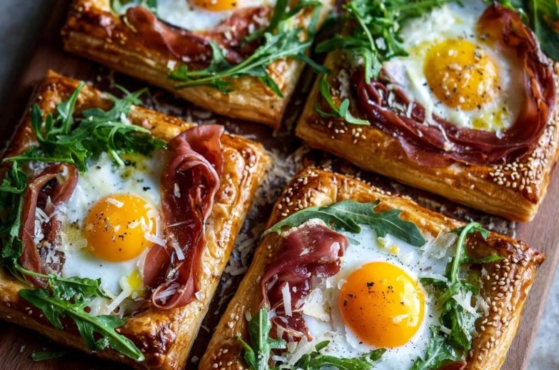 Ham and Egg Tarts