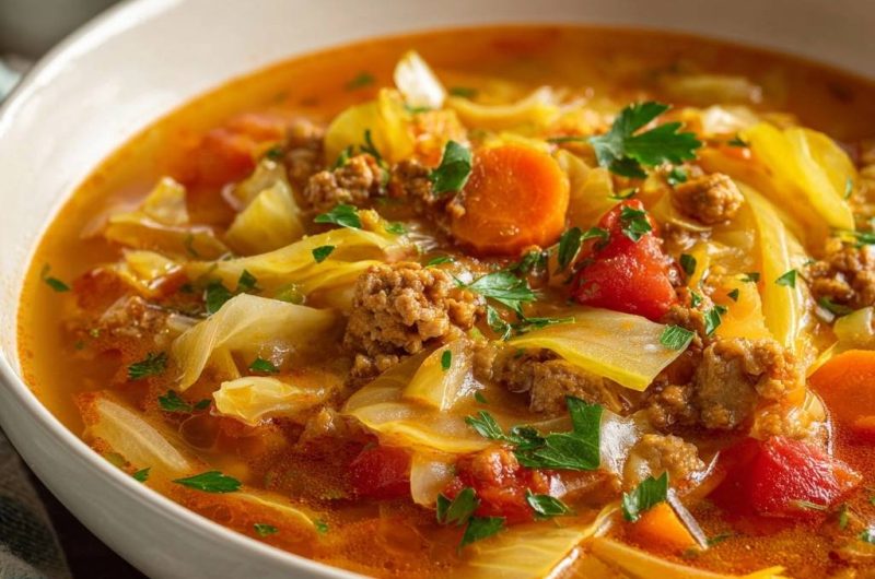 Beef Cabbage Soup