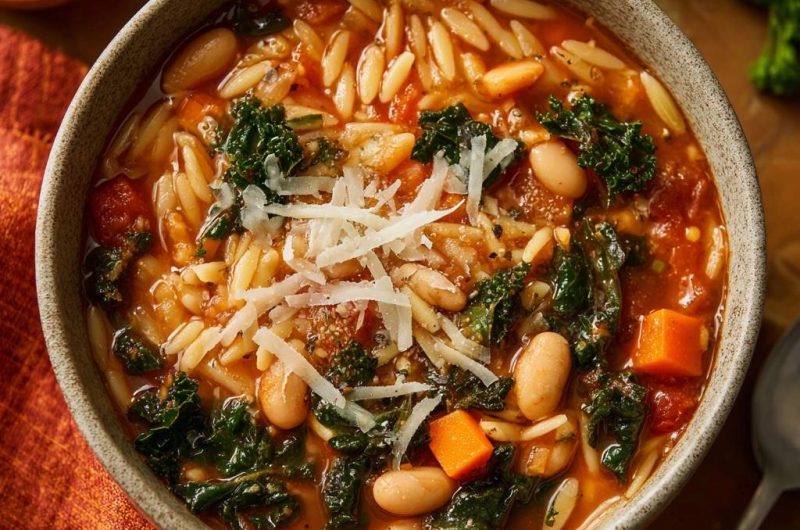 Tomato Orzo Soup