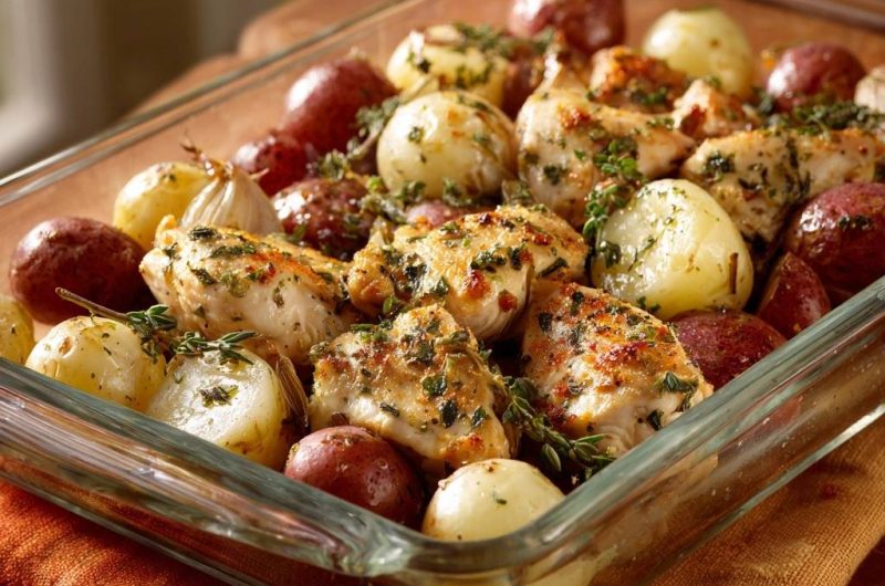 Garlic Herb Chicken and Potatoes