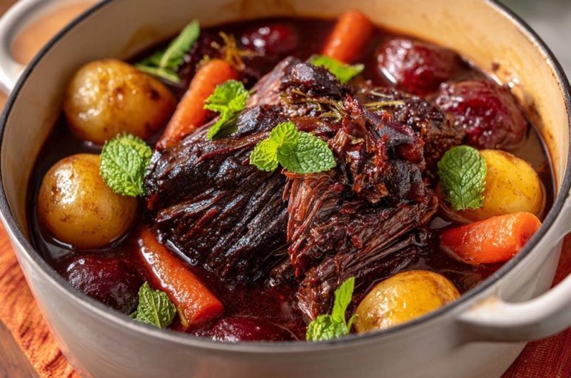 Plum-Braised Beef Stew