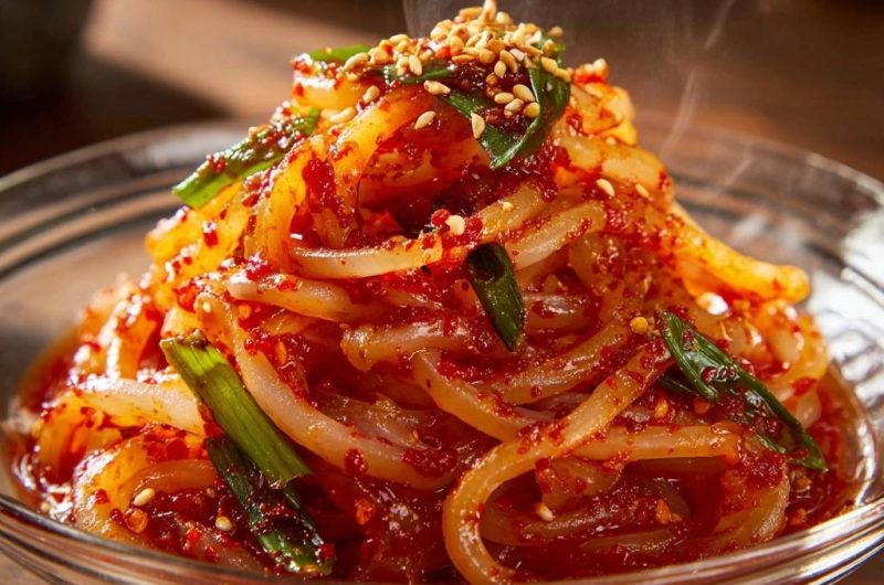 Spicy Gochujang Glass Noodles