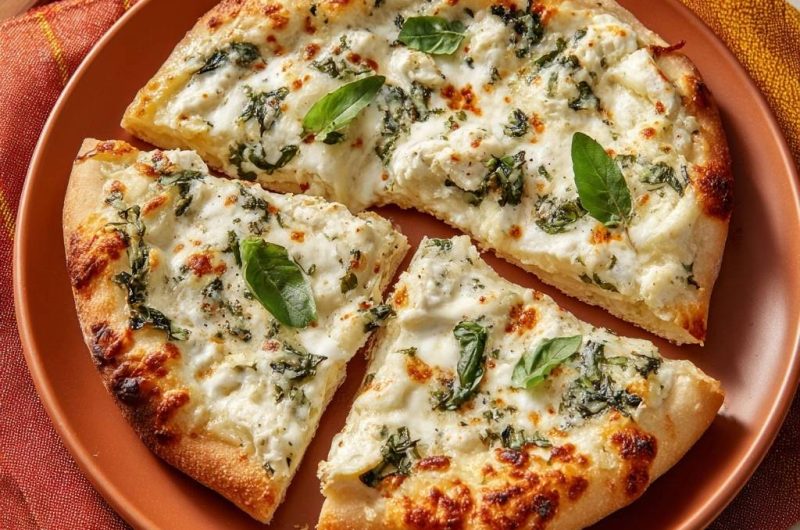 Spinach Feta Pizza