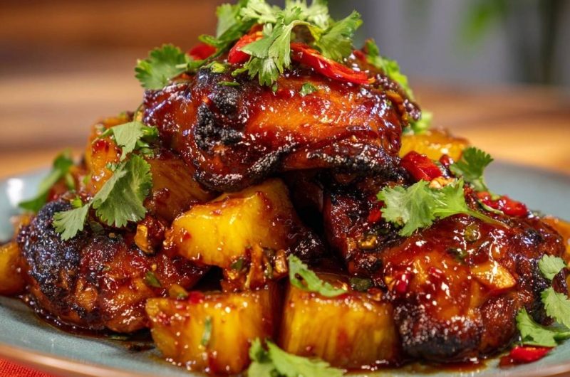Pineapple Chicken Thighs