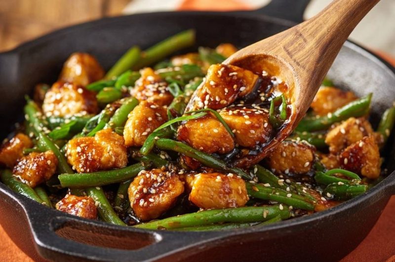 Sticky Sesame Chicken