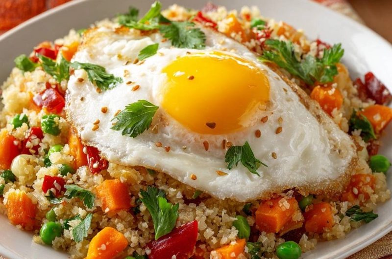 Veggie Quinoa Fried Rice