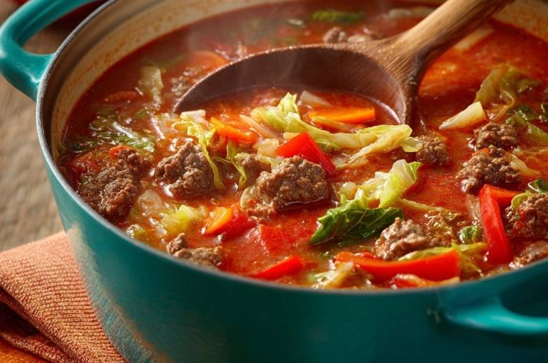 Beef and Cabbage Soup