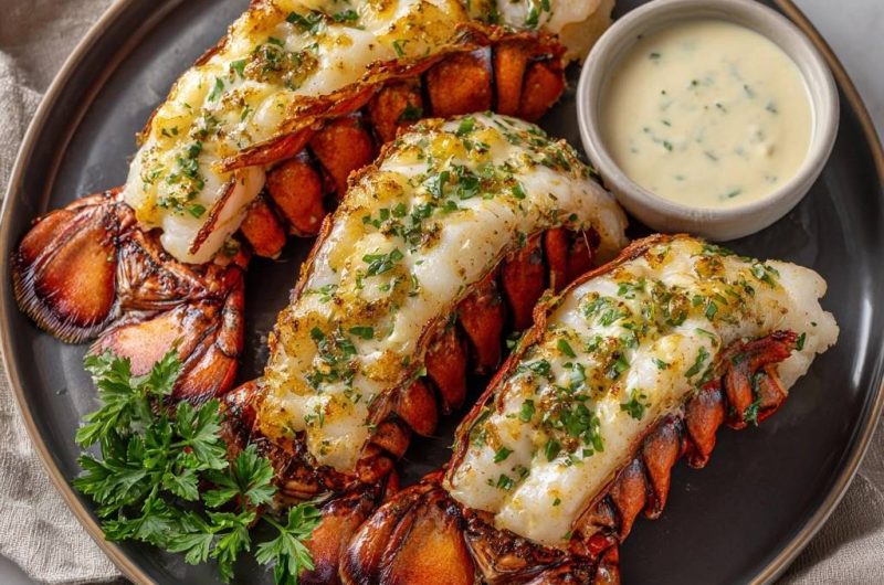 Broiled Lobster Tails