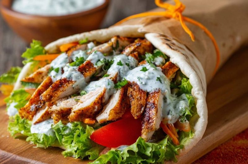 Chicken Gyro Wraps