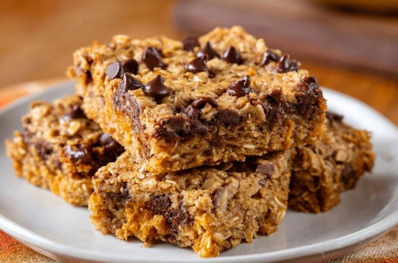 Banana Oat Bars