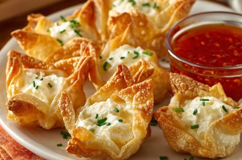 Crispy Cream Cheese Wontons