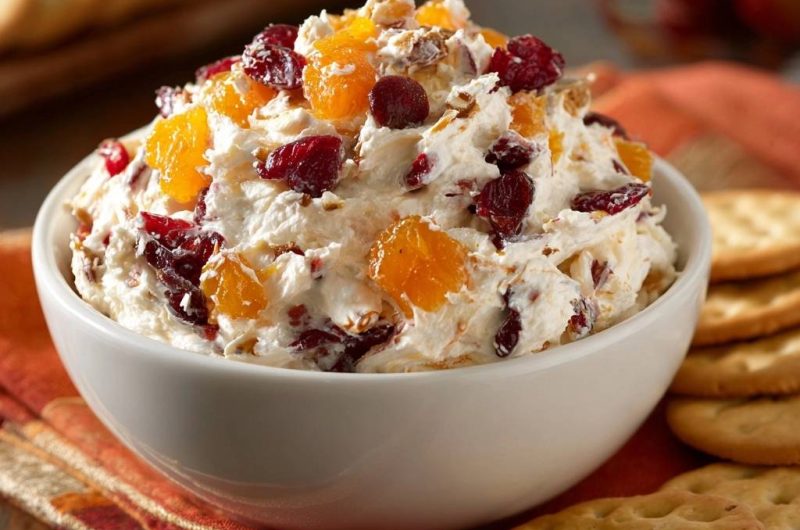 Cranberry Apricot Cheese Spread