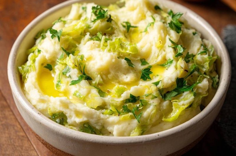 Creamy Leek Mashed Potatoes