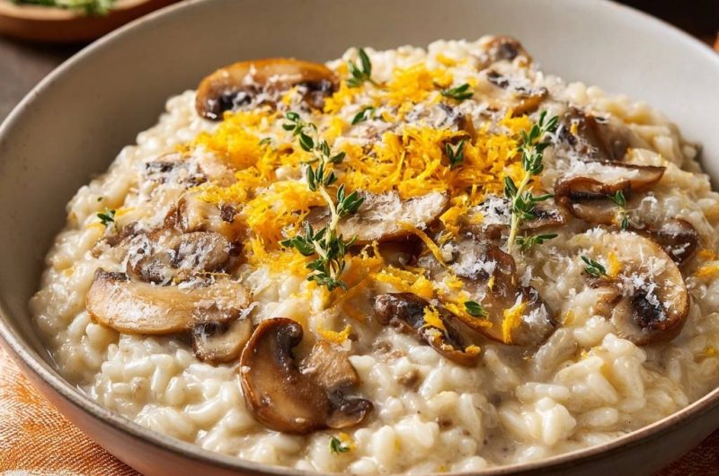 Mushroom Risotto