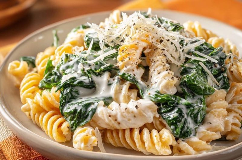 Spinach Fusilli