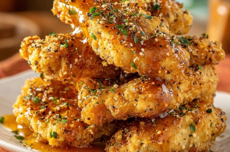 Crispy Honey Glazed Chicken Tenders
