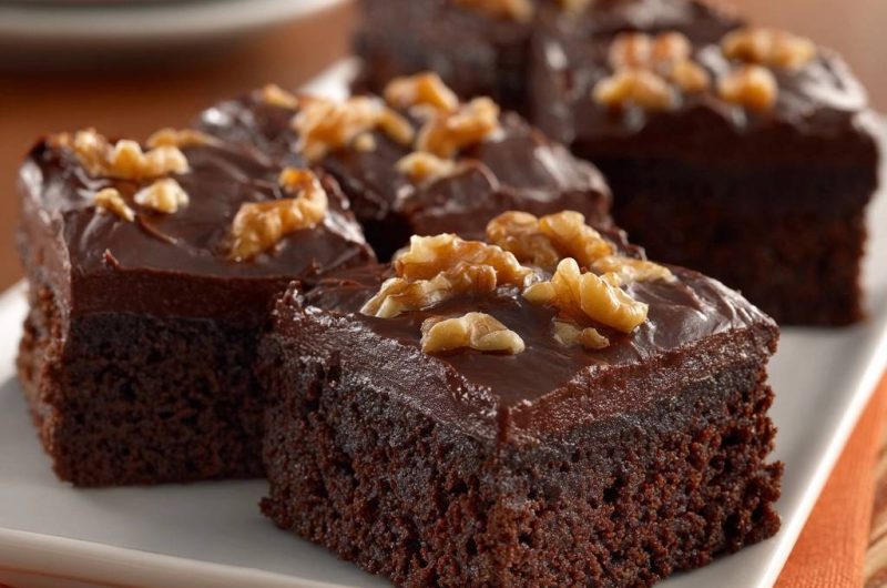 Chocolate Walnut Cake
