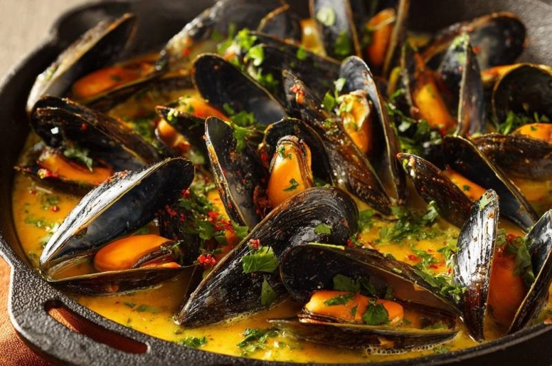 Garlic Butter Mussels
