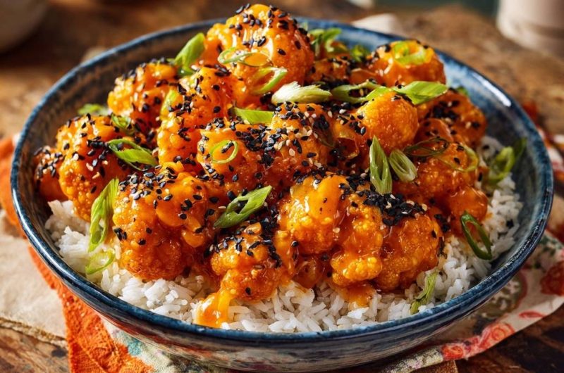 General Tso's Cauliflower