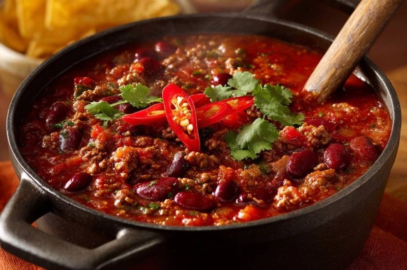 Beef Kidney Bean Chili