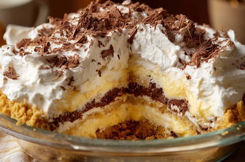 Chocolate Vanilla Dream Pie