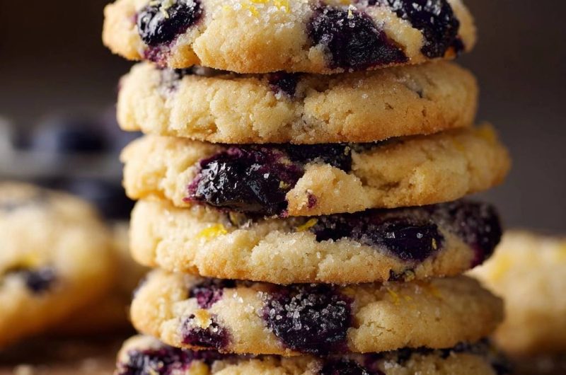 Lemon Blueberry Cookies