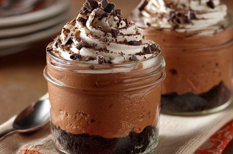 Chocolate Mousse Parfaits