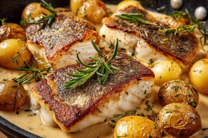 White Fish and Potatoes