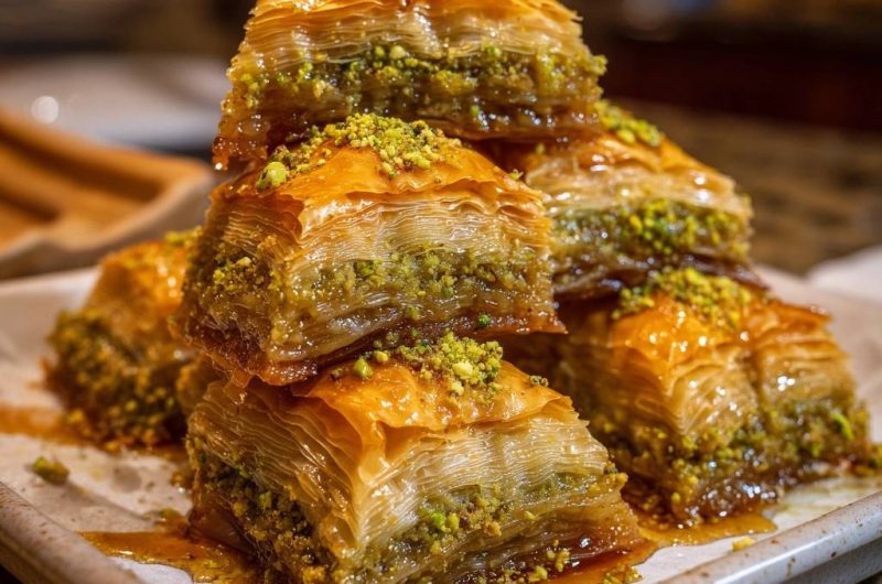 Pistachio Baklava