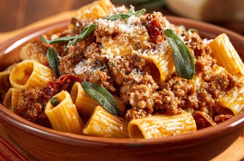 Rigatoni Bolognese