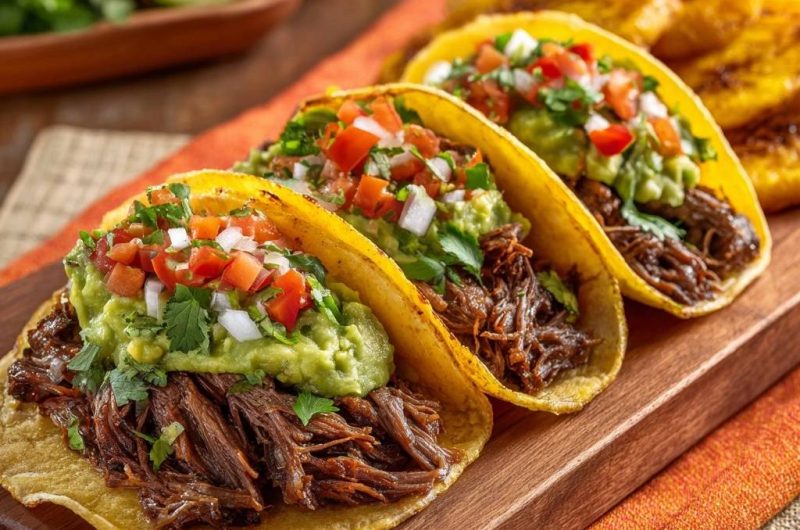 Shredded Beef Tacos
