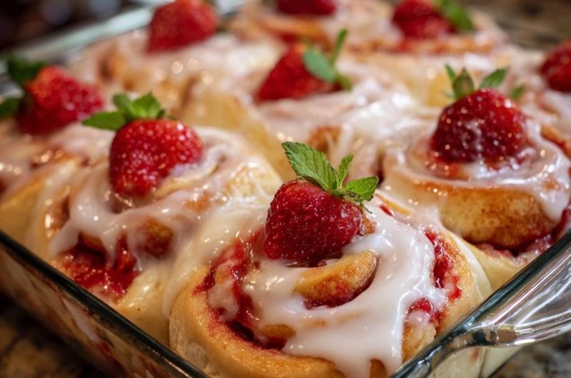Strawberry Rolls