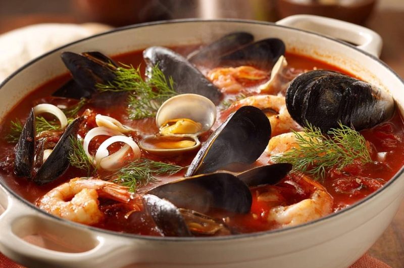 Tomato Seafood Stew